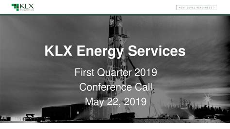 KLX Energy Services: Q1 Earnings Snapshot